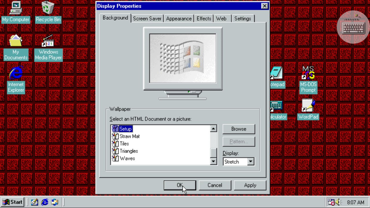 windows 98 emulator for windows vista