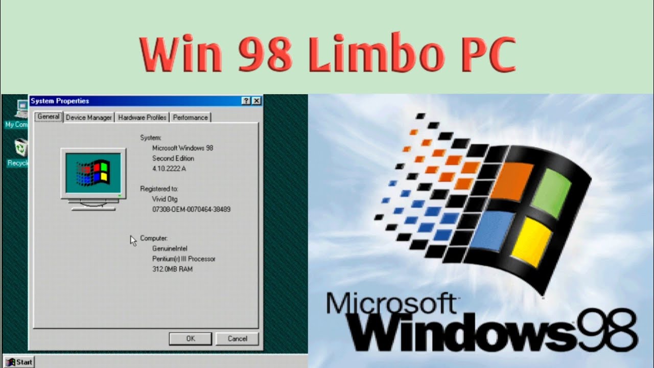 windows 98 emulator for windows vista